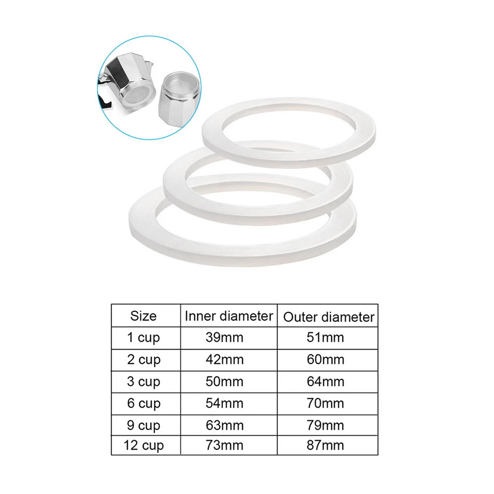 Coffee Equipment Espresso - 1pc Coffee Rubber Ring Bialetti Gasket