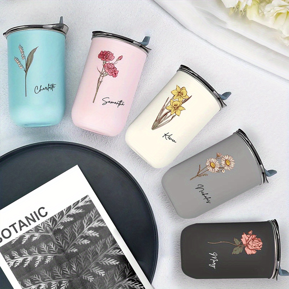Personalized Birth Flower Coff - Coffee Equipment Names review and price