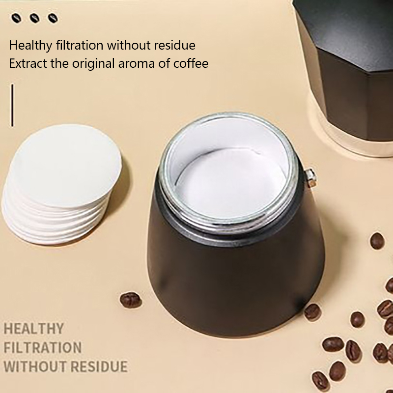 100Pcs Round Coffee Filter Pap - Coffee Equipment Espresso review and price