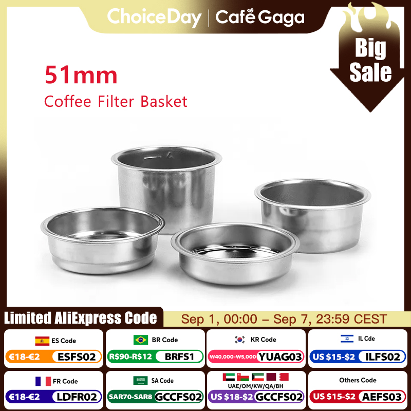 51mm Coffee Filter Basket For  - Coffee Equipment Espresso review and price