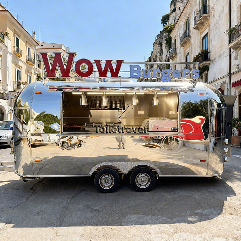 Stainless Steel Food Trailer F - Coffee Equipment In China review and price