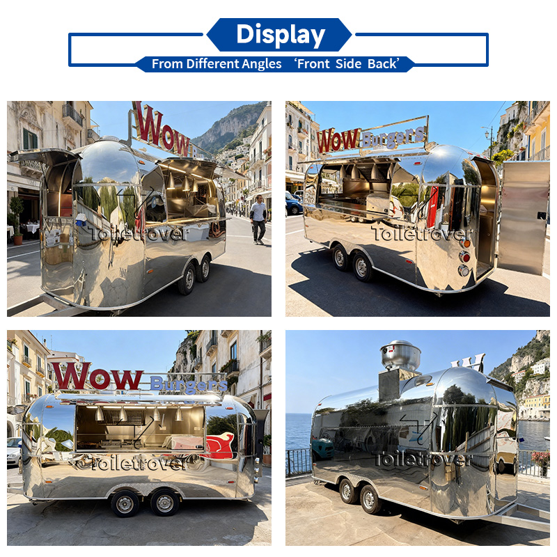 Stainless Steel Food Trailer F - Coffee Equipment In China review and price