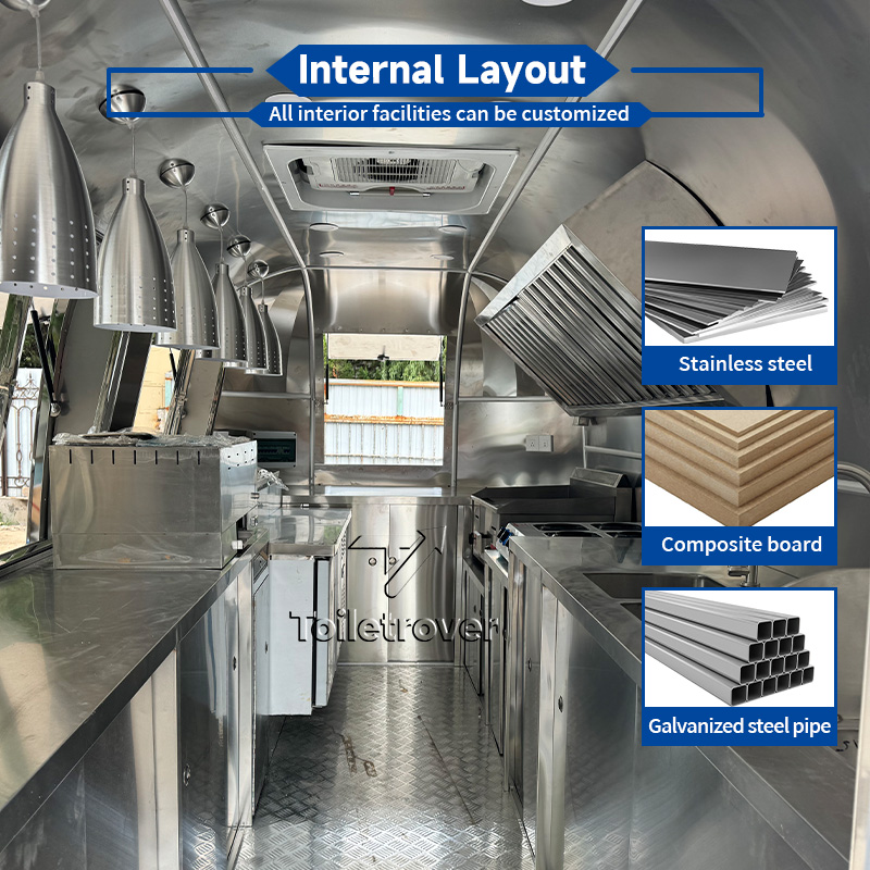 Stainless Steel Food Trailer F - Coffee Equipment In China review and price