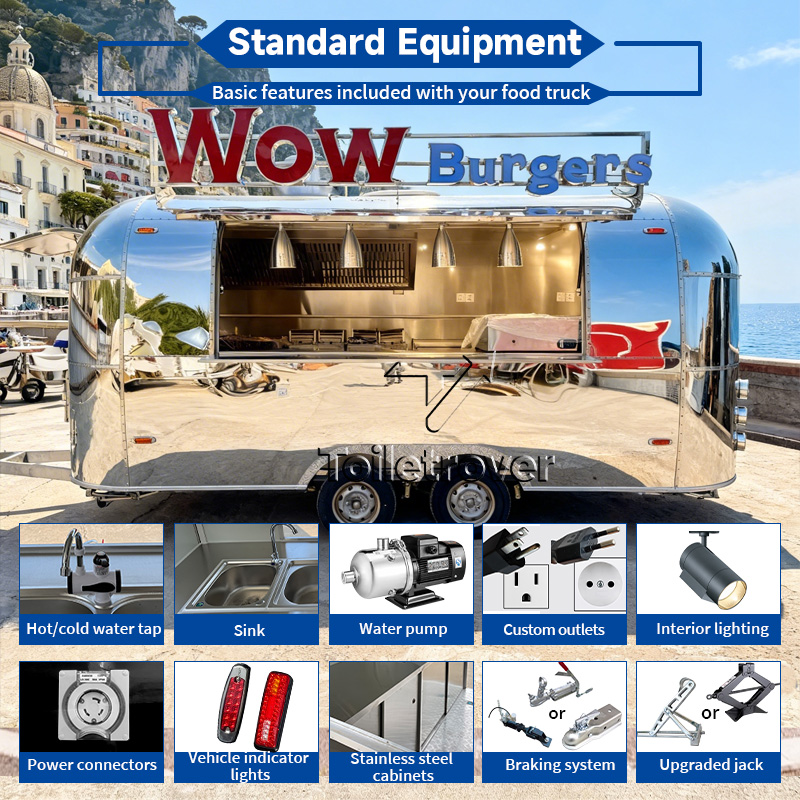 Stainless Steel Food Trailer F - Coffee Equipment In China review and price