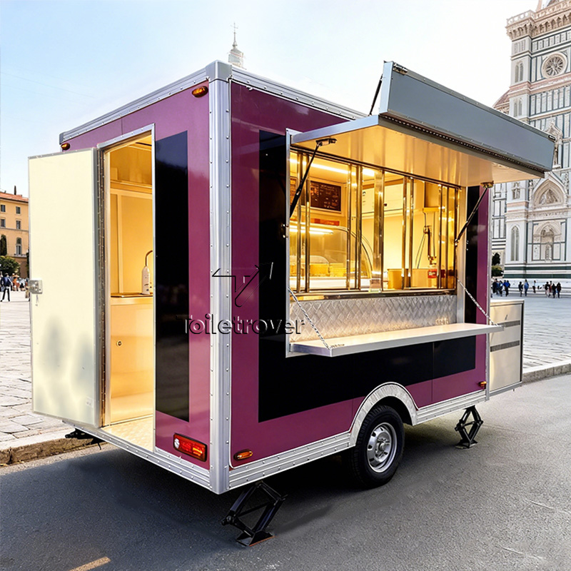 Outdoor Mobile Food Truck Trai - Coffee Equipment In China review and price