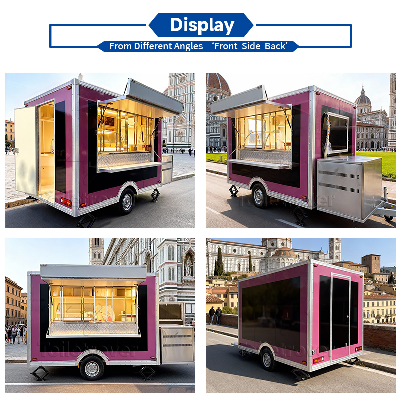 Outdoor Mobile Food Truck Trai - Coffee Equipment In China review and price