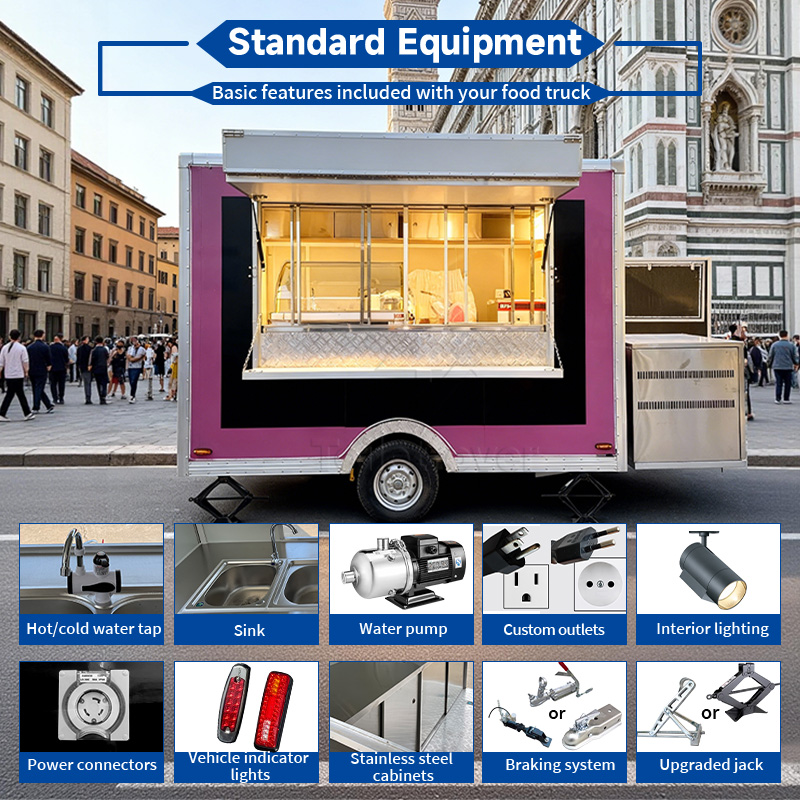 Outdoor Mobile Food Truck Trai - Coffee Equipment In China review and price